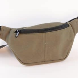 jaggery upcycled canvas sling Upcycled sling with an adjustable strap and zipper